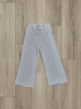 Amazon Blue and White Striped Women's Pajama Pants